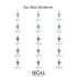 Luxurious Emerald Cross Necklace - Silas No. 4